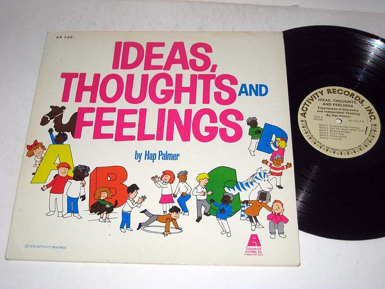 HAP PALMER Ideas Toughts & Feelings ACTIVITY VG++/NM   