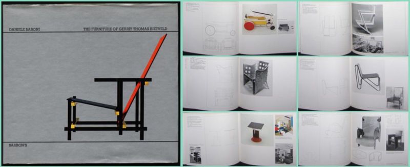 1978 Daniele Baroni GERRIT RIETVELD FURNITURE Designer  