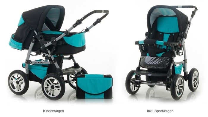 KOMBI KINDERWAGEN FLASH ERHÄLTLICH IN 28 FARBEN  