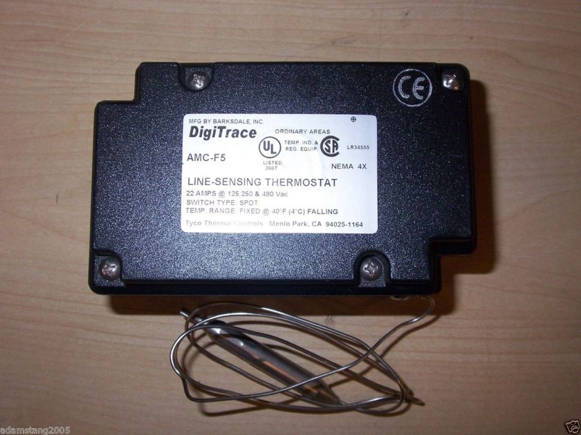 DIGITRACE AMC F5 LINE SENSING THERMOSTAT NEMA 4X ENCLOSURE  