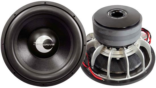 LANZAR OPTI1533D 15 12000W Car Audio Subwoofers 068888895125 