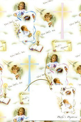 Baptism Gift Wrap  