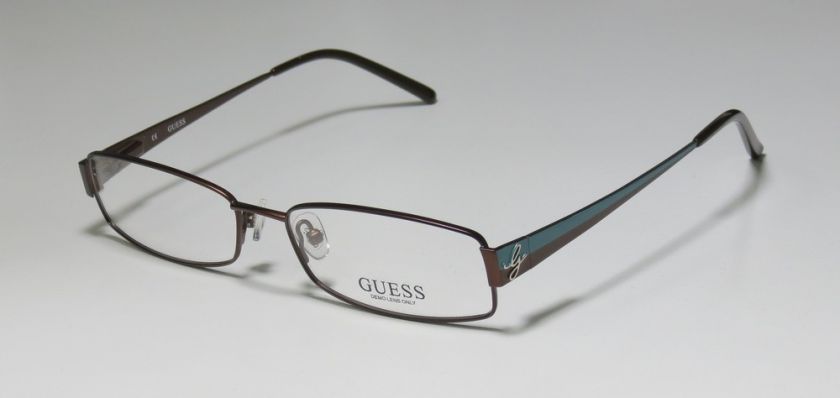   1581 54 16 135 VISION CARE BROWN/TEAL EYEGLASSES/GLASSES/FRAMES WOMENS