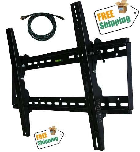   TILT TV WALL MOUNT 37 42 46 47 50 52 55 60 64 FREE 10 HDMI  