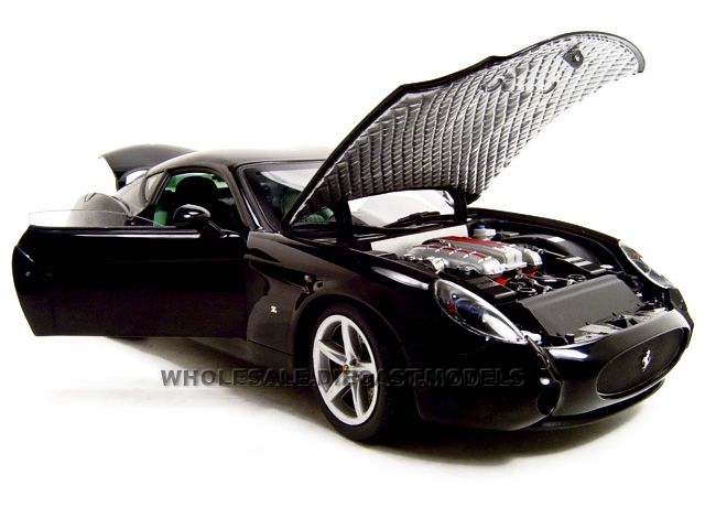 FERRARI 575 GTZ ZAGATO ELITE BLACK 118 DIECAST MODEL  