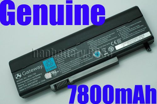 7800mAh Original Gateway M 150 Battery SQU 715 SQU 720  