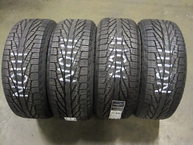 FOUR GOODYEAR FORTERA 275/55/17 TIRES (N0111) NEW  