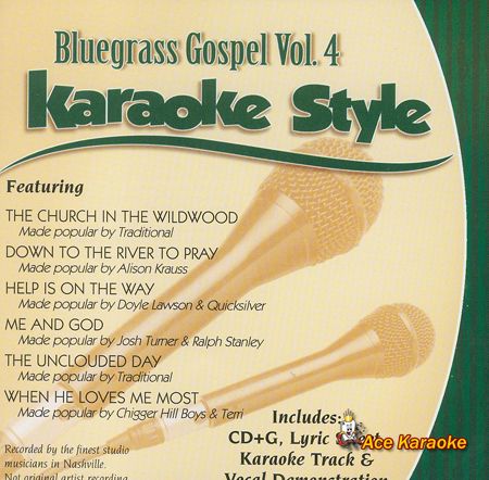 Daywind Karaoke Style CDG #3204 Bluegrass Gospel Vol. 4  