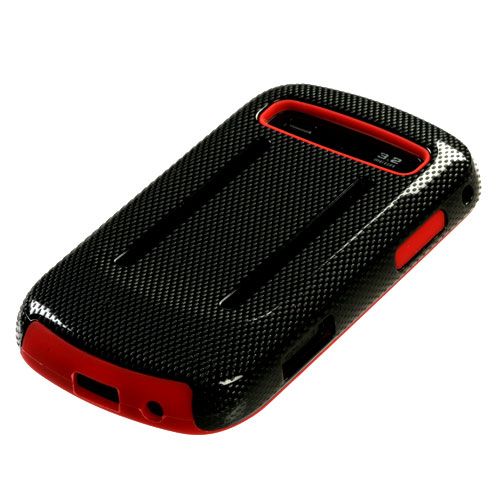 SAMSUNG ADMIRE VITALITY ROOKIE R720 DUAL LAYER HYBRID CASE BLACK/RED 