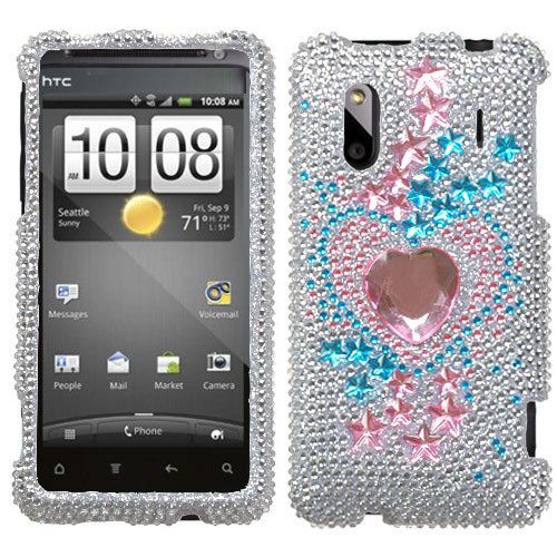 HTC EVO Design Hero Kingdom 4G Sprint Hard Case Checker Cover Star 