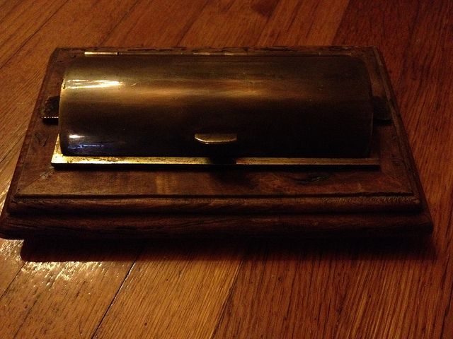 Rare Vintage Nat Sherman Cigar Ashtray Made in Italy  