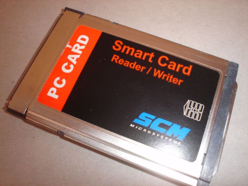 SMC MICROSYSTEMS SMART PC CARD READER/WRITER SCR241  