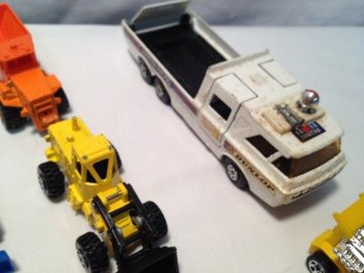 Vintage~LOT~ Construction ~ Hot Wheels ~Match box~1970s~1980s~Micro 