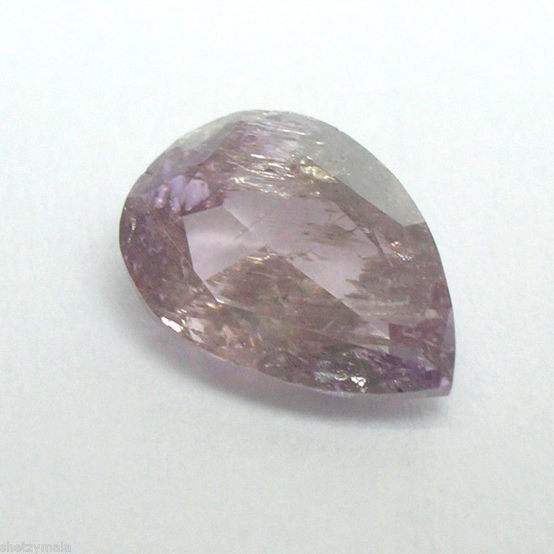 02 ct FANCY Gry PINK PURPLE NATURAL DIAMOND GIA CERT  