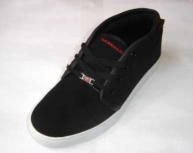 NEW MENS US POLO ASSN CASUAL BLACK AND WHITE SHOES SIZE 9 US 42.5 EURO 