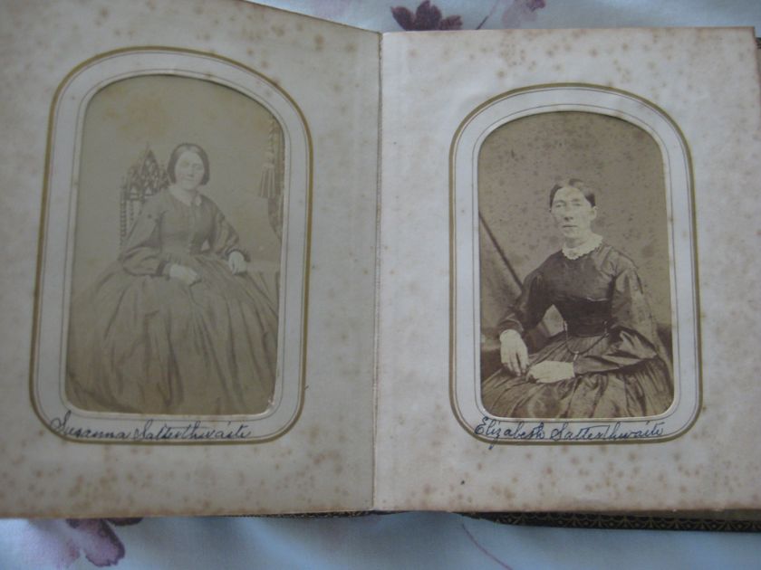 Album William Satterthwaite, Tacey Satterthwaite family   Bucks Co, PA 