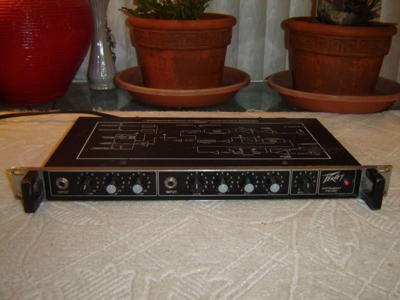 Peavey IP 1, Instrument Preamp, Vintage 70s Rack  