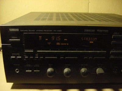 YAMAHA MODEL RX V990 NATURAL SOUND STEREO RECEIVER. WORKS GREAT AND 