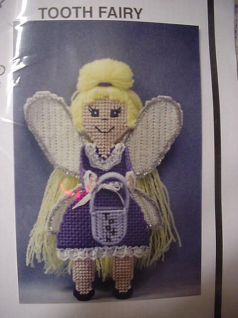 Tooth Fairy No Size Given Plastic Canvas Kit  