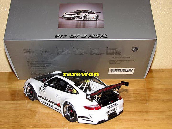 Porsche 911 (997) GT3 RSR *2008 DEALER PROMO* RARE 1/18 AUTOart 