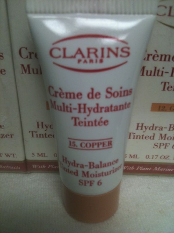 10 CLARINS HYDRA BALANCE TINTED MOISTURIZER SPF 6,1.7OZ  