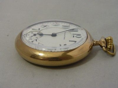 Vintage South Bend RAILROAD Grade 21j 16s Cal. 227 Pocket Watch   RUNS 