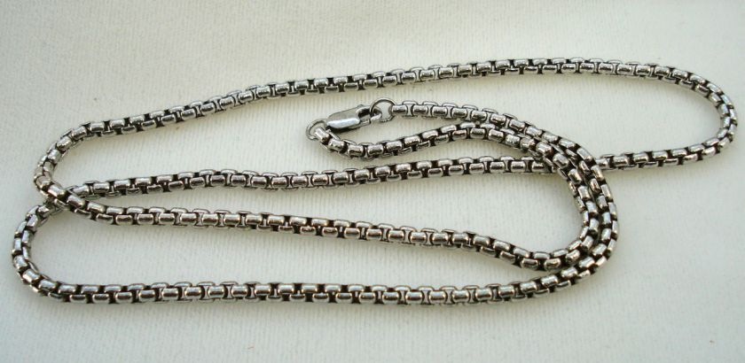 Sterling Silver Chain, 26 Long Heavy 38.1 grams, Nice Link  