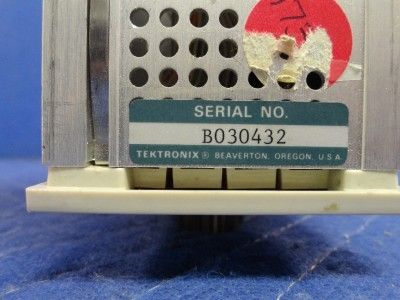 Tektronix DM502 Digital Multi Meter Plug In AA76  