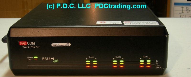 RADCOM PRISM LITE REV E.01 TCP/IP ANALYZER & MODULES  