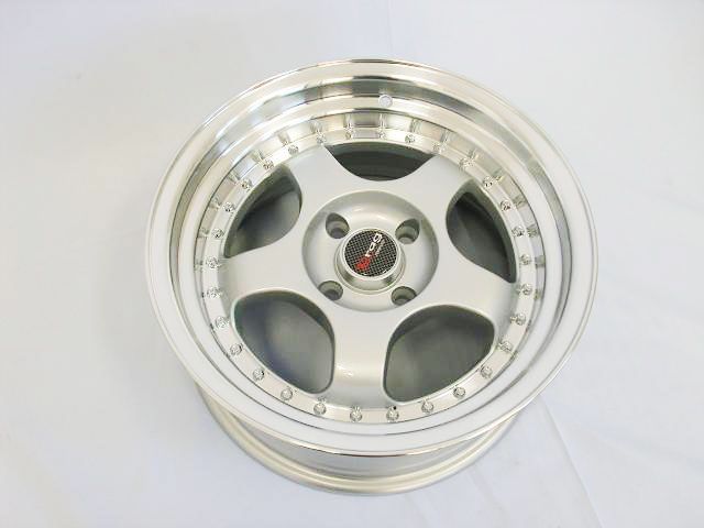 15 inch DRAG DR46 wheel Silver 10 off set for Integra  