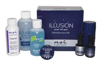 nsi illusion Soak Off Gel Introductory Kit   Intro Kit  