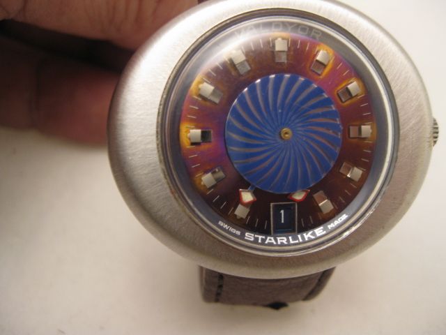 RARE MINTY VALDYOR STARLIKE KALEIDOSCOPE 6 BALL BEARING 17 JEWELED 