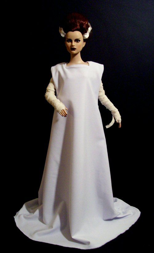 BRIDE OF FRANKENSTEIN COMMISSIONED REPAINT By Annie  