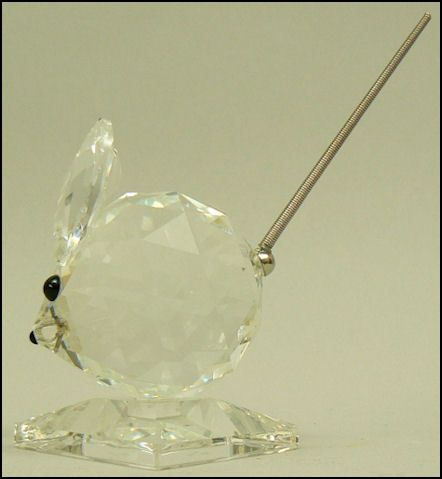 SUPERB SWAROVSKI AUSTRIAN CRYSTAL MEDIUM MOUSE  