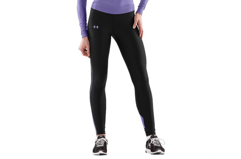 Womens Under Armour ColdGear Colorblock Compression Leggings  