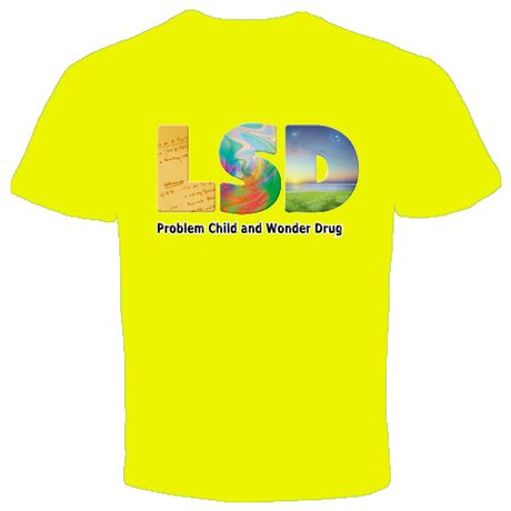 LSD T Shirt Dr Hoffman Acid Party Trance Drugs Techno Lysergic 