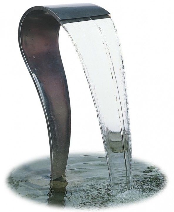 Calais Stainless Steel Water Fountain Cobra w/ Pump  