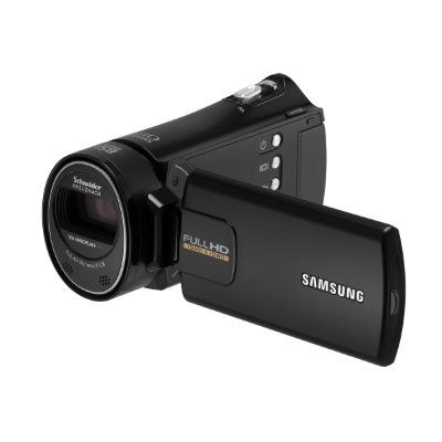 Samsung HMX H300 Full HD Camcorder, Black (036725303836)  