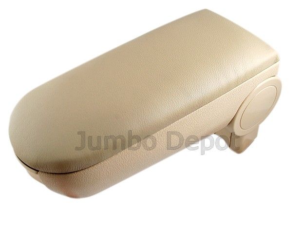 VW PASSAT B5 LEATHER CENTER CONSOLE ARMREST BOX BEIGE  