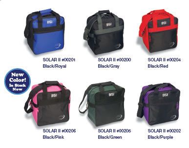 BSI Solar Single Bowling Bag Pink/Black  