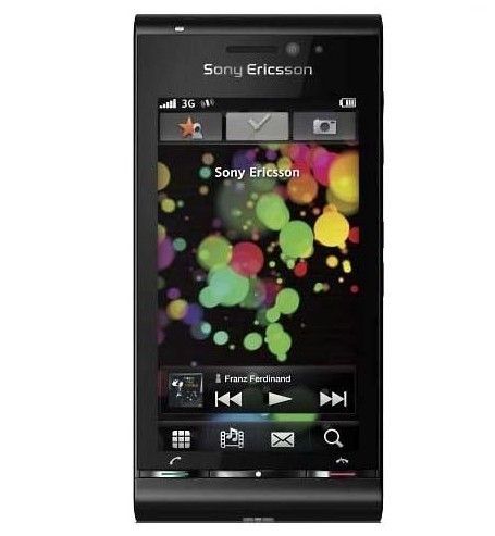 NEW UNLOCKED SONY ERICSSON U1 Satio WIFI GPS GSM 3G CELL PHONE BLACK