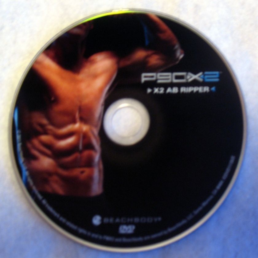 P90X2   X2 AB RIPPER DVD   BRAND NEW   BEACHBODY   P90X  