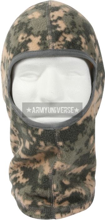 ACU Digital Camouflage Polar Fleece One Hole Winter Balaclava Mask 