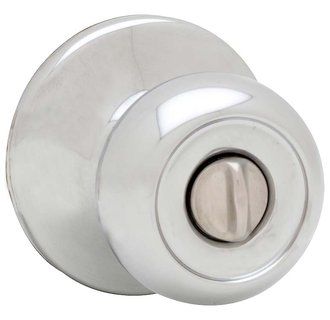   26 Polished Chrome Signature Series Copa Privacy Door Knob Set  