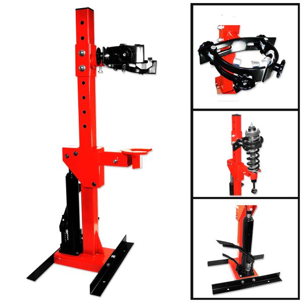   Spring Compressor Unit Auto Tool Adjustable Foot Operated Lift  