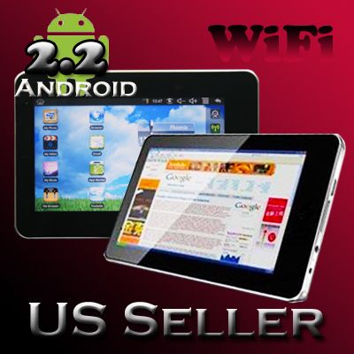   MID 7 Google Android 2.2 Tablet PC 4GB Computer Netbook M009 Silver