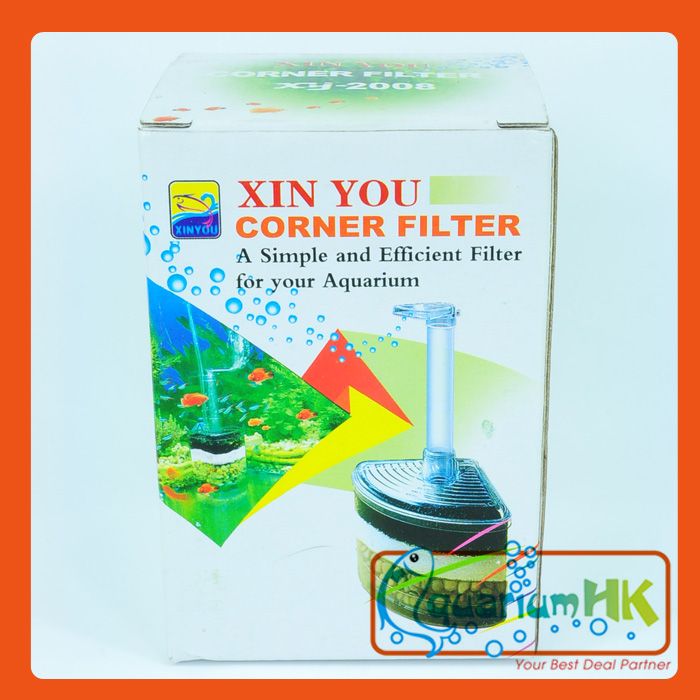 Sponge Bio Corner Filter for Aquarium Air Pump XY 2008  