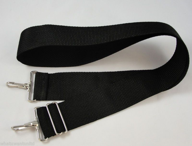 NEW BANJO STRAP 49 ADJUSTABLE NYLON BLACK  