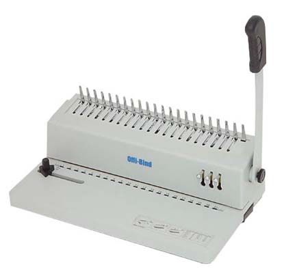 Akiles 11 OffiBind Plastic Binding Combs Punch & Binder