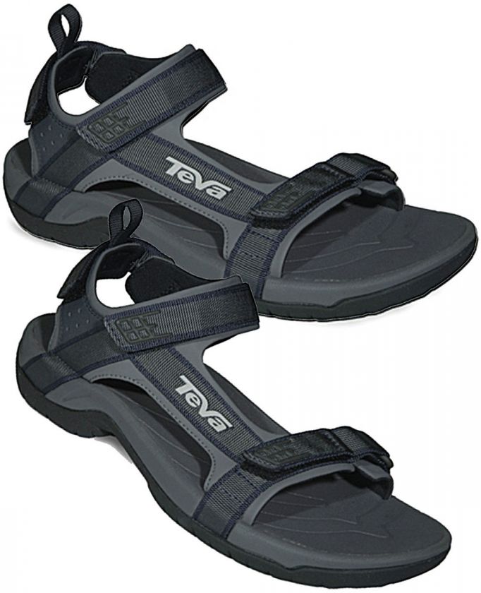 Teva Tanza Men Boating Sandal NIB Color Dark Shadow 4141DKSW SAVE 40% 